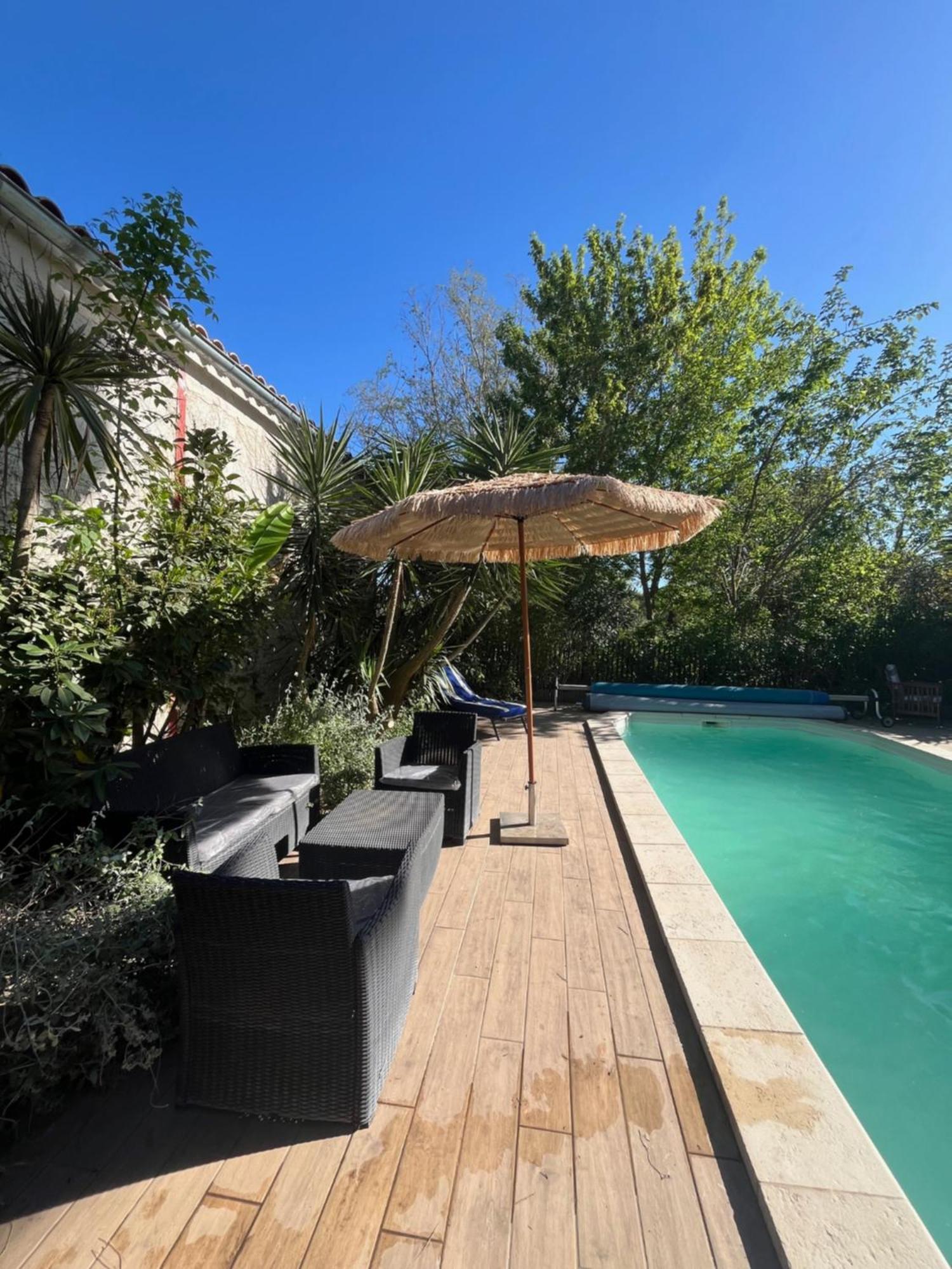 Chambre Seville - Mas Saint-Louis - Piscine Chauffee Aigues-Mortes Kültér fotó